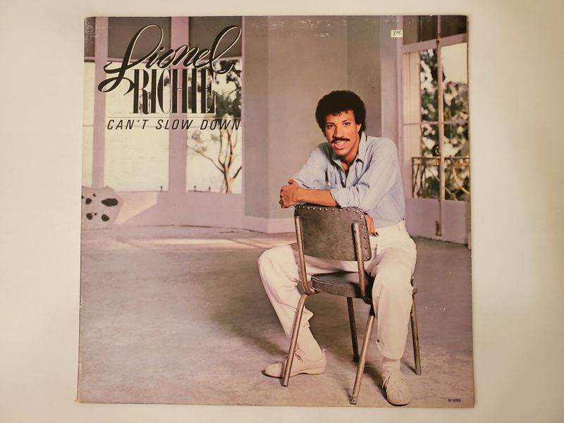 Lionel Richie Can't Slow Down vinyl record
